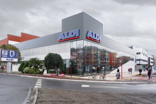 Dinámica Construcción lleva a cabo la construcción del nuevo supermercado ALDI, ubicada en Leioa Vizcaya
