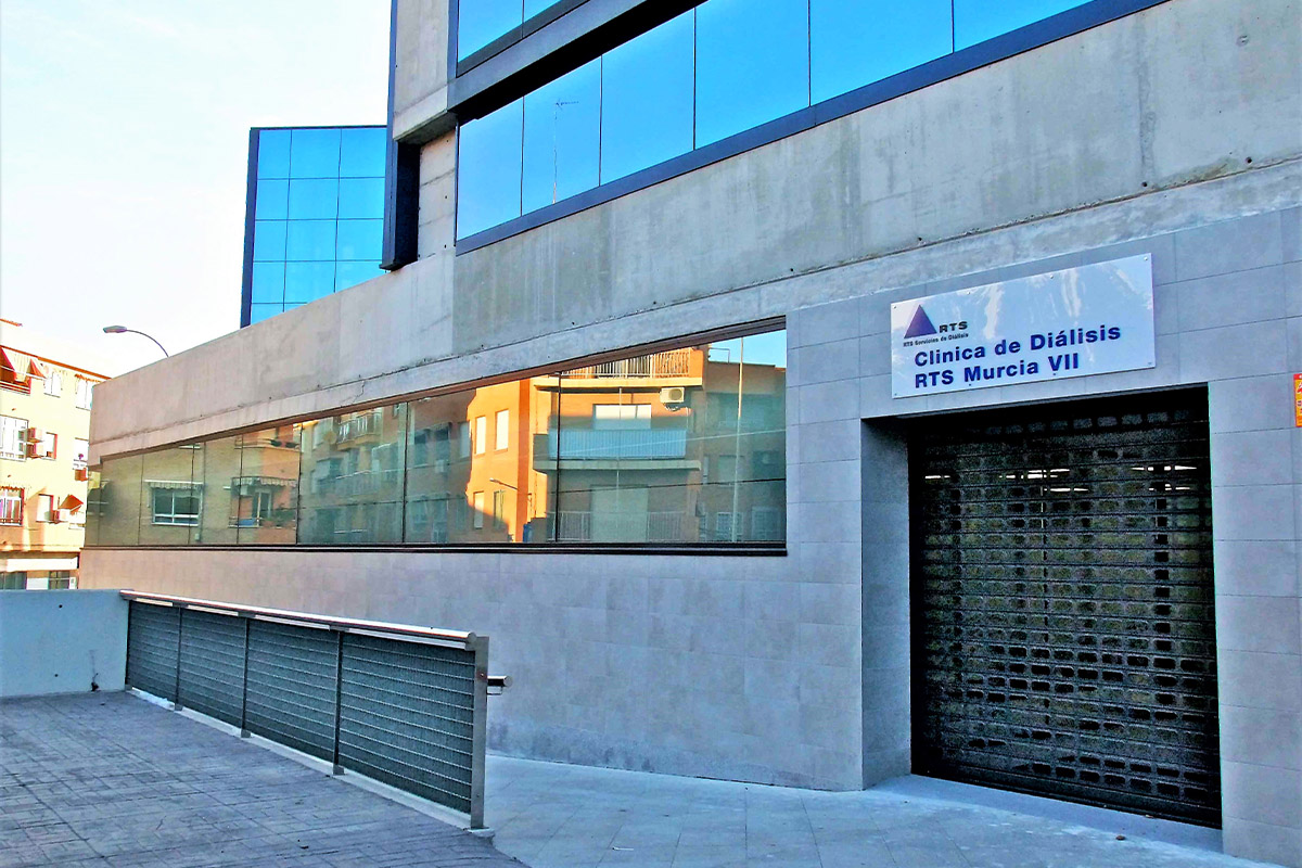 Dinámica Construcción lleva a cabo la construcción de las clínicas de diálisis RTS en Murcia