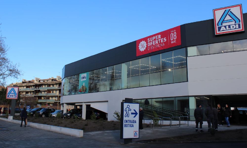 El 8 de febrero la cadena de supermercados ALDI inaugura un nuevo supermercado en el municipio de El Masnou (Barcelona)